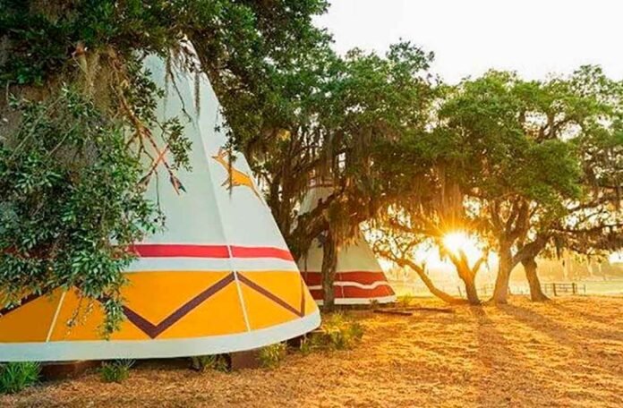 Disfrutar los glamping