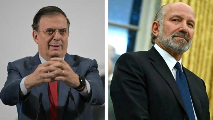 Ebrard y Lutnick, tuvieron ya su primer encuentro