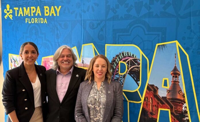 En la presentación de Tampa