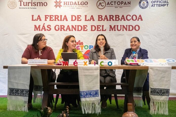 Actopan, Hidalgo, se prepara para romper Récord Guinness con la línea de tacos de barbacoa más larga del mundo