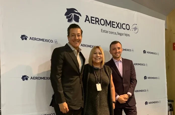 Giancarlo Mullinelli, Alicia Mejía y Pasquale Speranza.