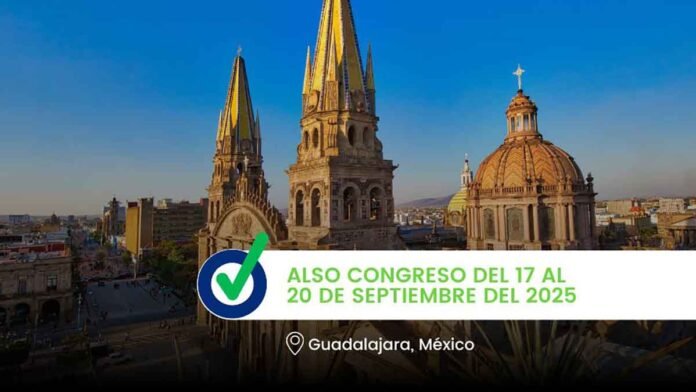 Ambos Congresos se llevarán a cabo del 17 al 20 de septiembre de 2025