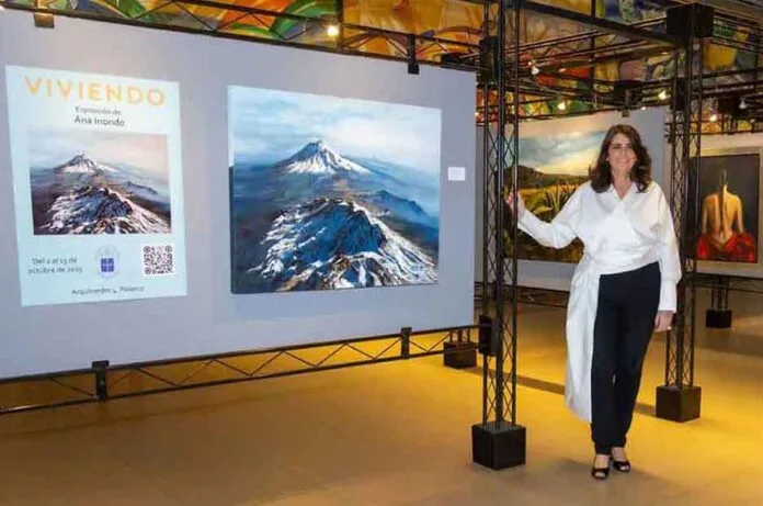 La artista Ana Iriondo