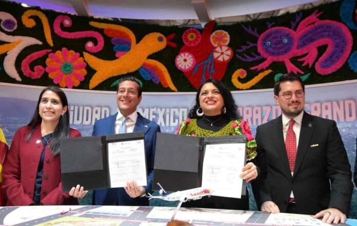 Tere Cid, Giancarlo Mulinelli, Alejandra Fraustro y Carlos Martínez