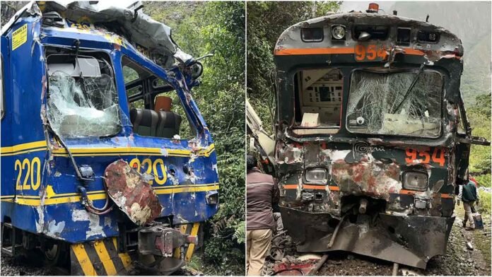 En la ruta Ollantaytambo - Machupicchu