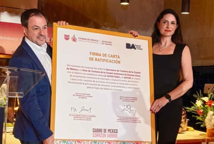 Ciudad de México y Buenos Aires retifican convenio de colaboración