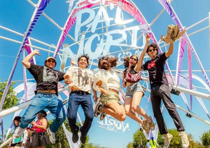 Durante el Festival en Monterrey, Nuevo León