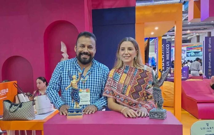 Durante el anuncio de que el Ángel del Turismo 2026 será en Puebla