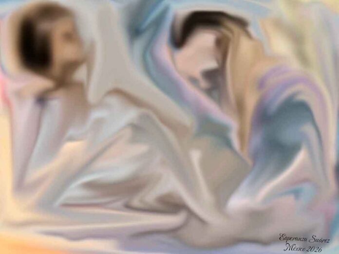 Pareja, obra de Esperanza Suárez