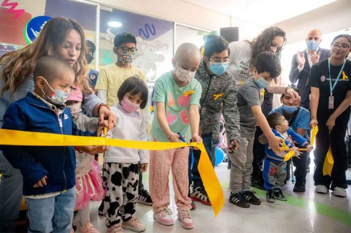 En la inauguración de la Ludoteca