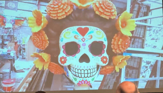 La Catrina creada en Tultepec ya está en Oakland