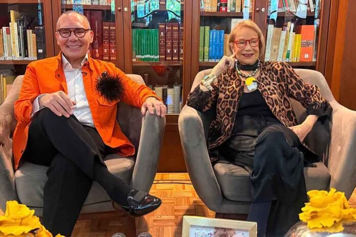 Daniel Espinosa y Guadalupe Loaeza
