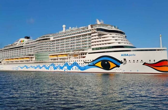 El crucero AIDAperla